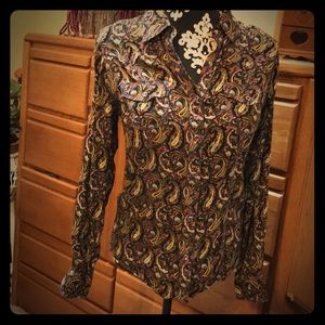 Wrangler fancy cowgirl button-up shirt